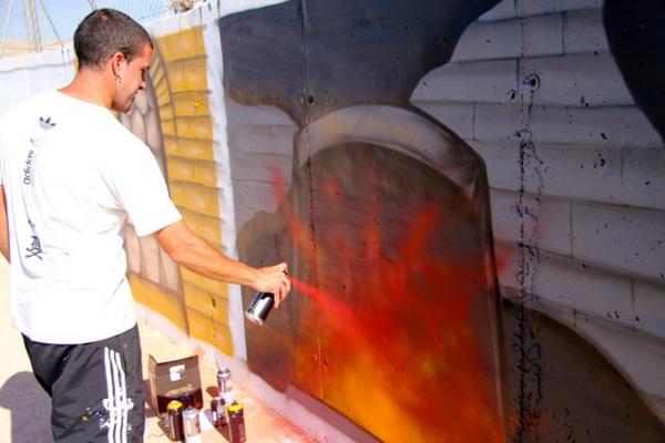lanava_agost's tweet photo. Ya está encendido el horno de nuestro #graffiti ... impresionante! #feriadeagost #Agost #alfareria #pottery http://t.co/LYaprPSR