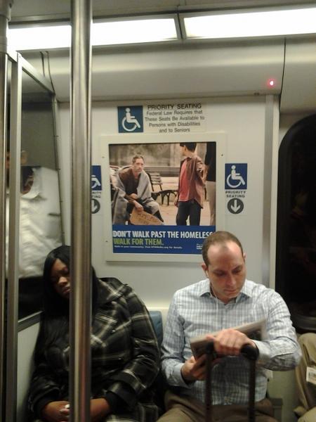 spotted on the dc metro: Fannie Mae ads telling us to help the homeless. If only there was something they could do...
