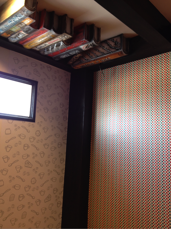 CoffeeLibrarySA's tweet photo. Coffee Library in making. Putting finishing interior touches. http://t.co/DKuI2rgB