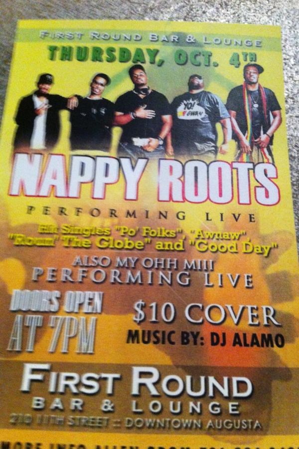 AM_PeazyBaby's tweet image. @Ariel_Denise_ Say, Say... Let's show Nappy Roots how @MyOhhMiii rockin' in Augusta. #blastit #FLYent