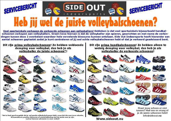 sideoutzwolle's tweet photo. #volleybal Heb jij wel goede volleybalschoenen? Kijk snel of je niet op handbalschoenen aan het volleyballen bent! http://t.co/zhvFaPYE