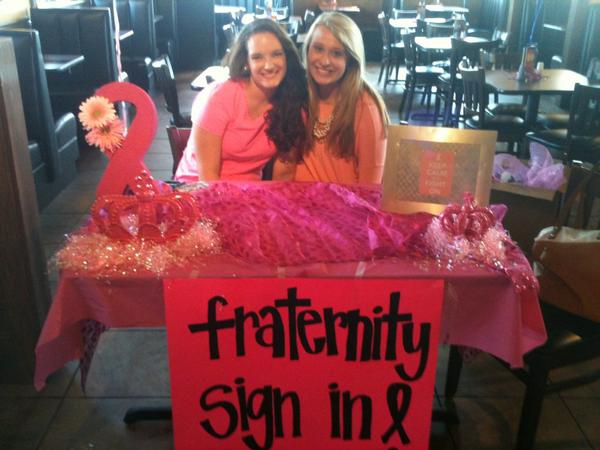 ZTAThink_Pink's tweet photo. Come to Zaxbys for dinner tonight and sign in from 4-8 for points! #thinkpink http://t.co/nVi4orfE