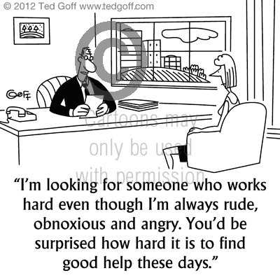 PnlsRes's tweet image. A little job search humor to lighten your day #interview #jobsearch  via @bizcartoons
