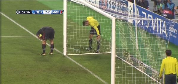 "Зенит" проиграл "Милану" 2:3 (фото, видео)