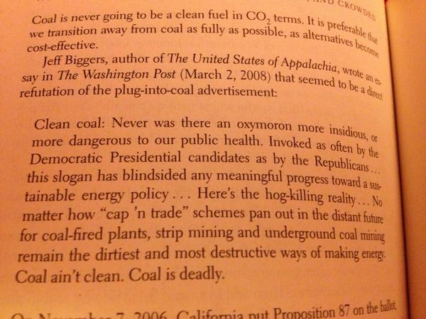 StephLyn27's tweet photo. @jigar11791 I take a break from reading from Forbes and I saw your tweet #HotFlatCrowded #cleancoalisdirty http://t.co/eTa3EVaS