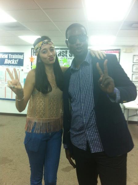 VectorMiamiDade's tweet photo. 70's night @Randy_Excellent and Juliana #sharpies #ouch #culture #skillsforlife http://t.co/wVLqf8nr