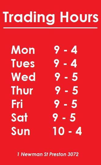 ValueCity1's tweet photo. Trading hours #valuecity #secondhandstore #recycle #clothing #vintage #bricbrac #handbags #melbourne #opshop #shopping http://t.co/ma8kGqx8