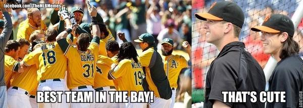 Mlb Memes Battle Of The Bay World Series Mlbmemes Http T Co C0iwsqb3