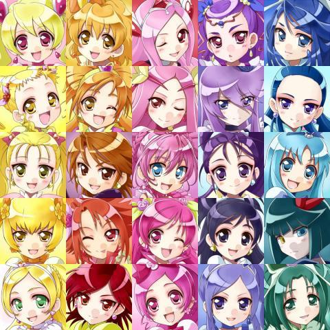 歴代プリキュアのtwitterイラスト検索結果 古い順