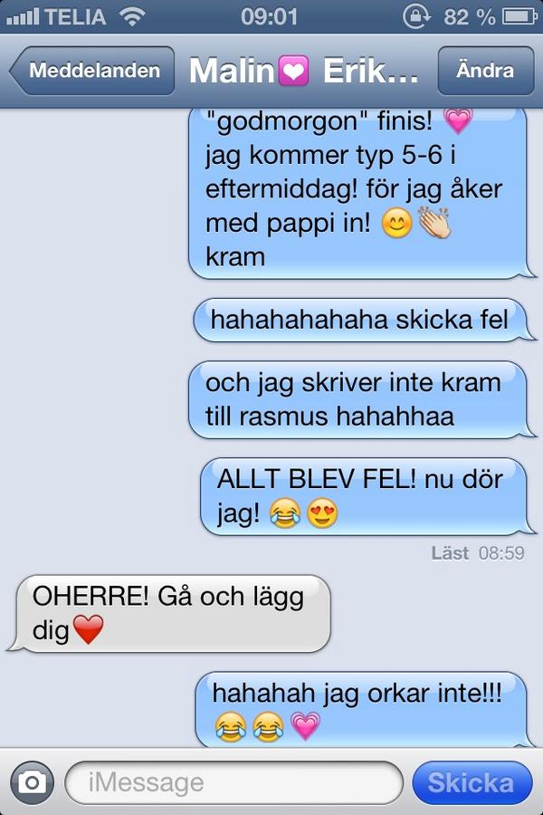 feliciiaro's tweet image. hahahaaha jag måste sluta gå upp så jävla tidigt! 😂 haha! #SmsFail #StackarsMalin
