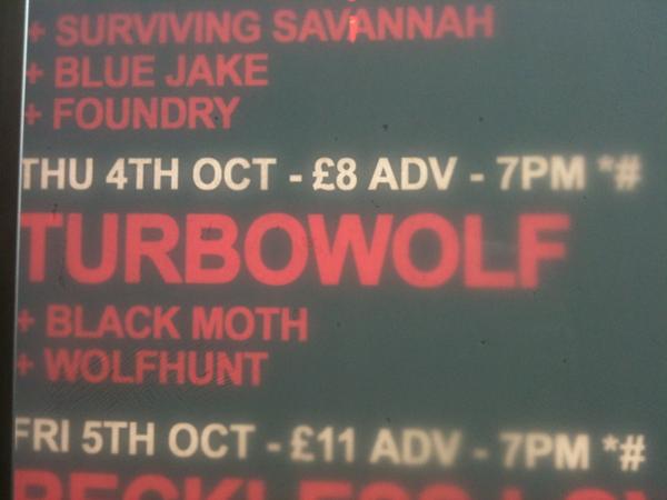 This is tonight! <a href="/Turbowolfband/">Turbowolf</a> <a href="/blackmothmusic/">Black Moth</a> <a href="/corpsheffield/">Corporation</a>