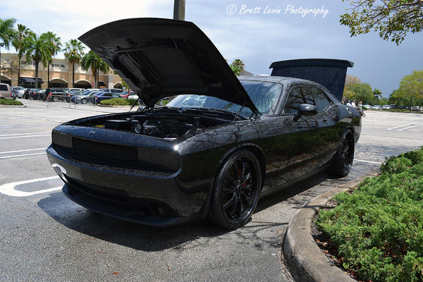 Dodge's tweet image. Dare to take a ride a #DodgeFan's blacked-out Challenger?  bit.ly/SFL4j6