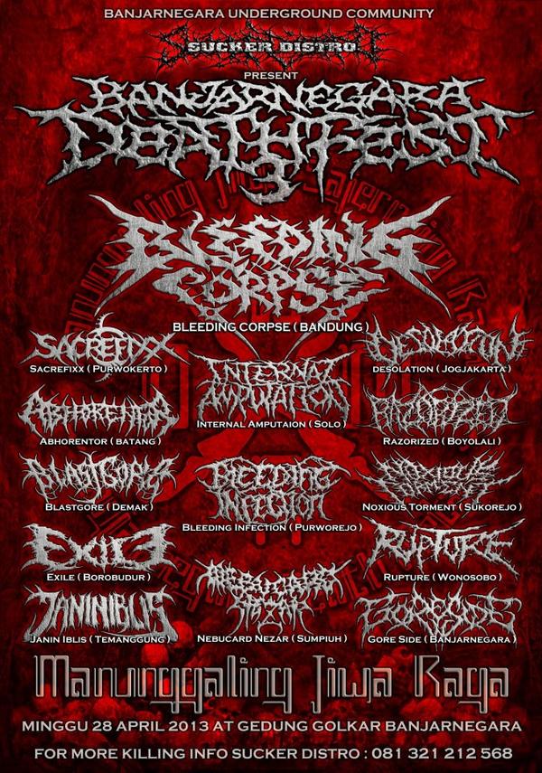 Coming Soon... Sucker Distro Present Banjarnegara Death # 3