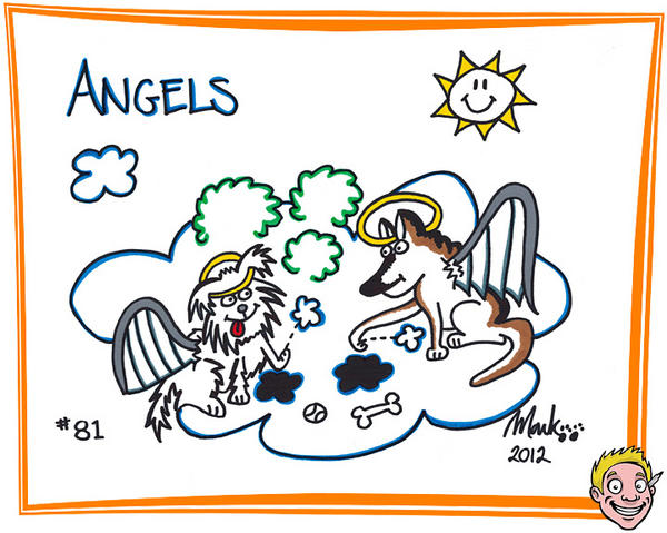 MarkPaws's tweet image. Pet Drawing Number 81: Diane wanted Diva and Simba (who are sadly now passed away) in doggy... markpaws.com/petdrawings/de…