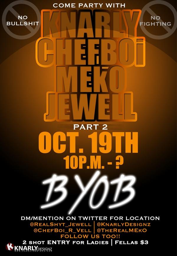 @kimmingram [REPOST] EVERYBODY IT'S A PARTY IT'S A PARTY !!!! COME PARTY WITH US ON OCT. 19th !!!!