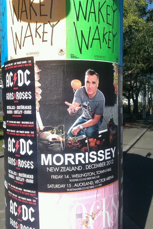 haibun's tweet photo. morrissey poster / behold me, the rock melon / still life with fruit cake #haiku http://t.co/iAzsBBHO