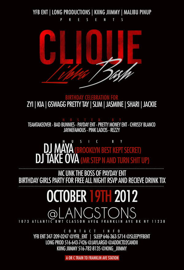 yfb_lex7's tweet photo. FRIDAY OCT 19TH 2012 WE TURNING LANGSTONS UPPPPP!!!! http://t.co/LYYXLWtM