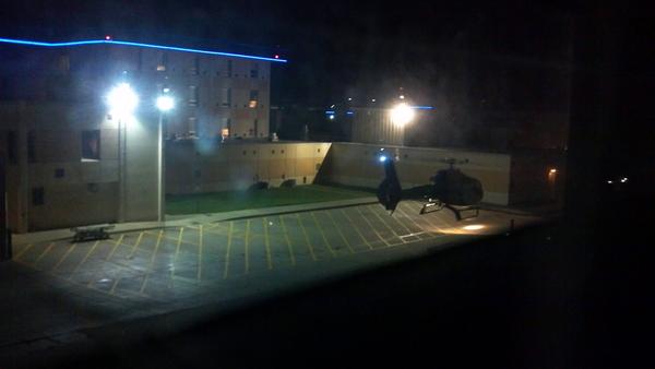 handicapbrosnap's tweet image. That's a helicopter #lifeflight #cannotcomplain #Jesushealer