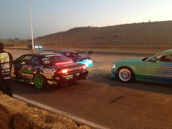AdamsDrift's tweet photo. @DaiYoshihara @JTPawlak @FalkenTire  @OdiBakchis #M7_Japan #adamsdrift here tonight!!!!! http://t.co/zfIwpnLW