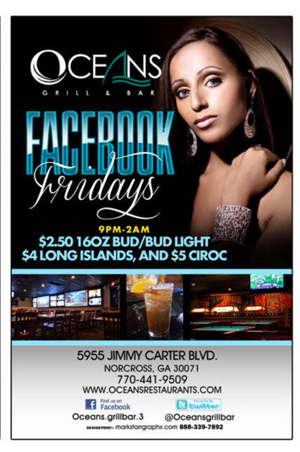 NiNoMetroBoyz's tweet photo. OCEANS GRILL and BAR 2NITE- FACEBOOK FRIDAYS @OceansGrillBar @SpanishFlyATL NO COVER! $5 CIROC #ATL http://t.co/S82KjAhm
