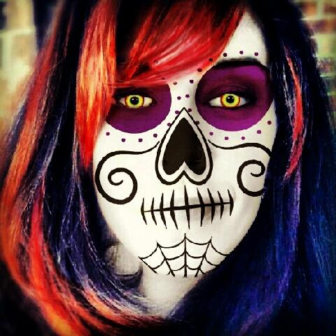 OneWonderWoman's tweet photo. Bring out your dead! Wanna be a zombie, demon, witch or sugar skull? I did mine at picmonkey dot com... cool site! http://t.co/gW7iftud