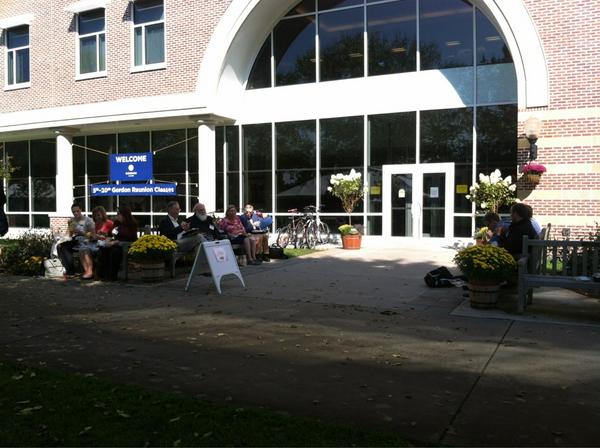 CFInquiry's tweet image. Enjoying the beautiful weather at the Conference on Faith &amp;amp; History @gordoncollege #cfh2012