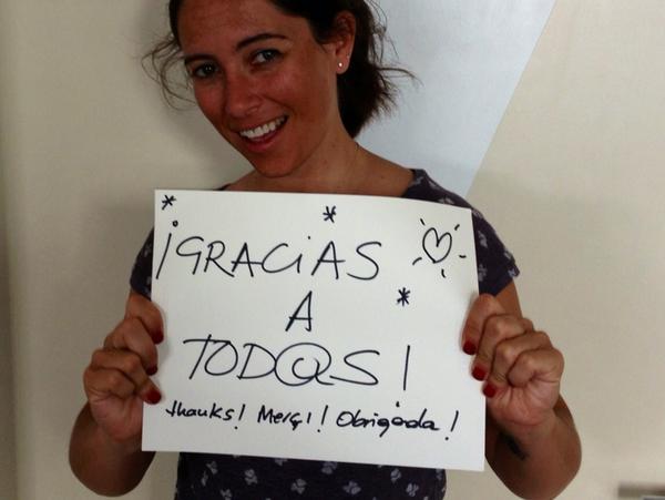 AliciaSornosa's tweet photo. Me habéis hecho tener un feliz cumpleaños!! http://t.co/i7sF4slz