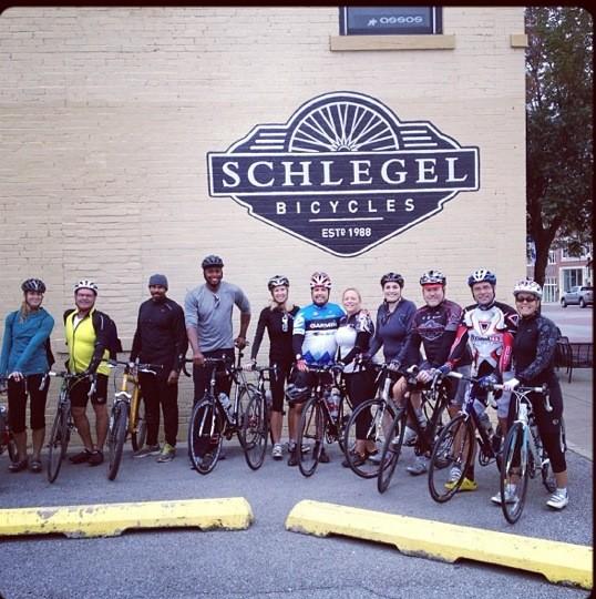 Thank you @SchlegelBikes for partnering with <a href="/barre3OKC/">barre3OKC</a> for a fun "Bike to Barre" event last night!