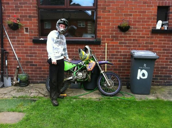 jak_brown's tweet photo. @V_Rhymer #greenmachine muddy sataday .!! http://t.co/uLTXqNvV