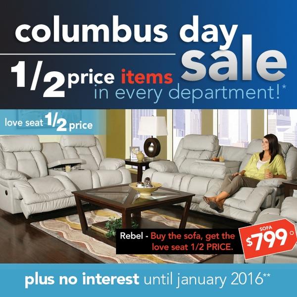 kane's furniture🛋 on twitter: "our columbus day sale sets sail