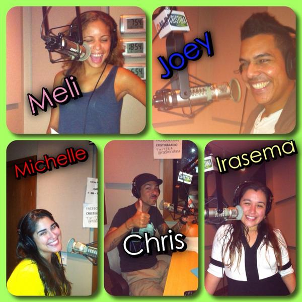 Catch the scoop tonight ! 9:00pm EST @MeliGagaNLB @Joey2385 @MichelleCFay <a href="/christianare/">Christian Arevalo</a> <a href="/radiocristina/">Cristina Radio</a>