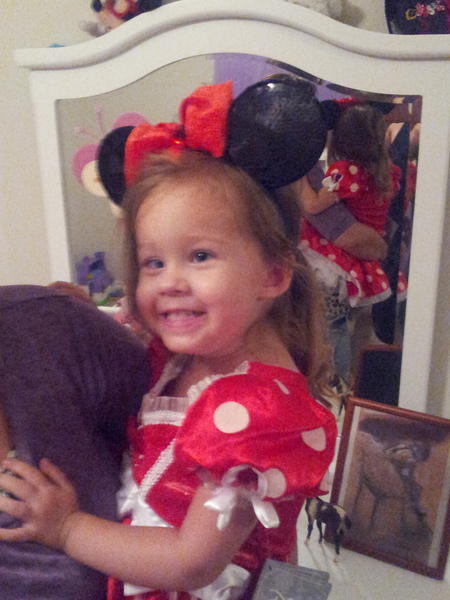 Angry_Chef's tweet image. Lilys halloween costume