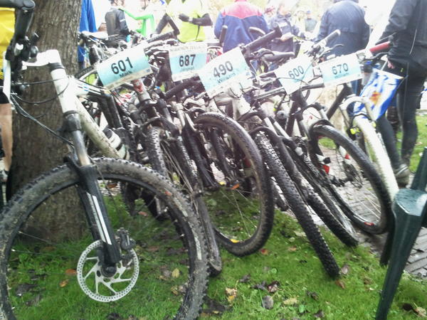 Dirty Mountainbikes na de MTB toertocht #marathonzeeland