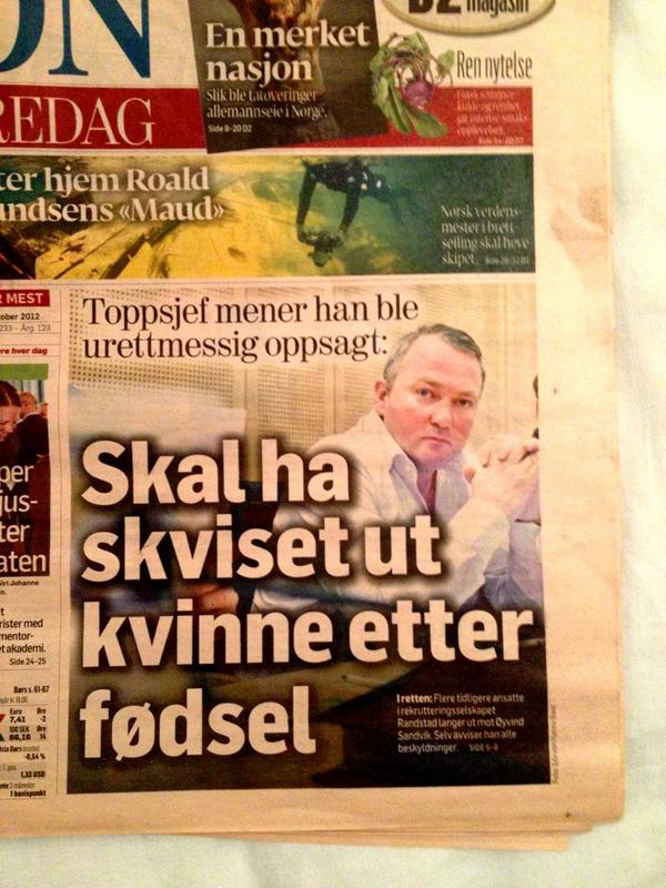 Kjære Gud, når jeg en gang skal presse ut et barn, la med slippe å skvise ut en kvinne etterpå. #amen