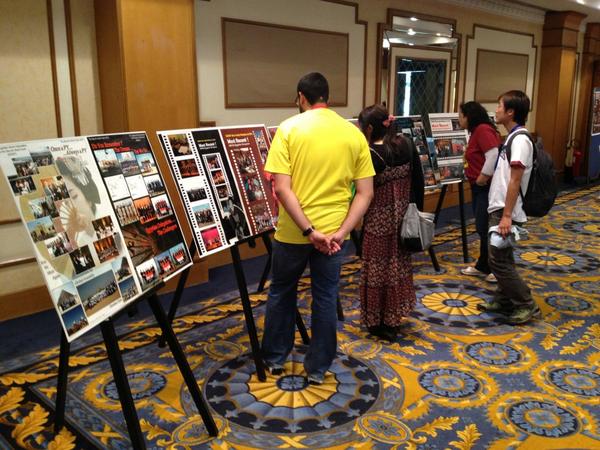 SWYBahrainGA's tweet photo. #SWYAA6GA #Bahrain 
About to commence the Post-Program activities conference. Participants viewing #SWY program pics http://t.co/sGG2zFJE