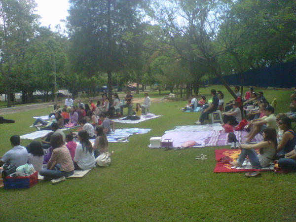 a comunidade ao ar livre // pic nic com a juventude #shalom