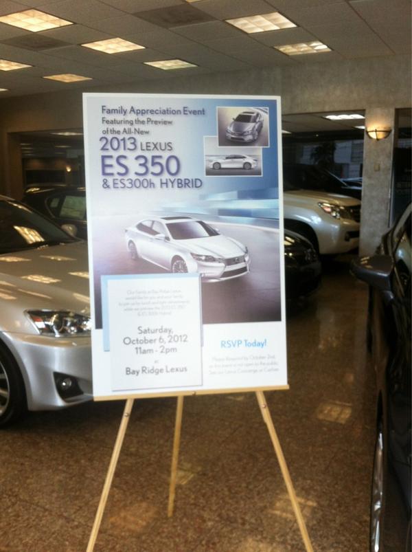 lexusofbrooklyn's tweet image. Join us for our Family Appreciation Event HAPPENING NOW! #BayRidgeLexus #AllNewES