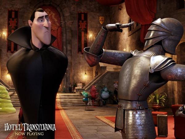 HotelT's tweet photo. Who's checking in to Hotel Transylvania to visit Mavis and Dracula this weekend? http://t.co/CeRBRc46