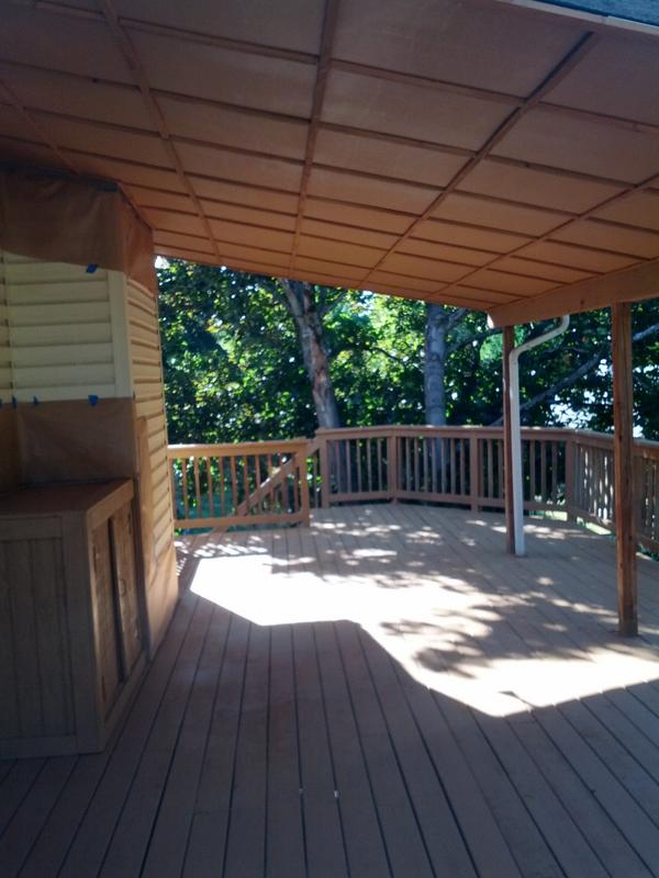TimAustinLLC's tweet image. Deck refurb. Other contractors said it was a complete tear down. Now customer has time to save up for this big expense.