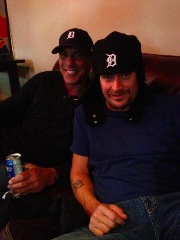 KidRock's tweet photo. Go Tigers! http://t.co/jyS6xmEP