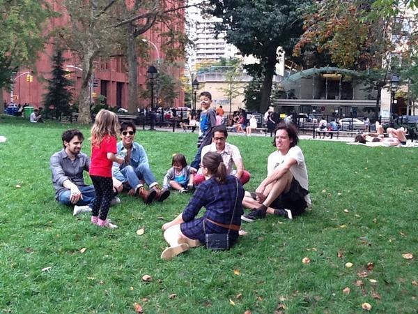 Imaginengine's tweet photo. 10. There is no age limit to Duck Duck Goose. @OWSScreenGuild 
#Top10 #ows Kids #DayofPlay #OccupySesameStreet http://t.co/PniBnDo7