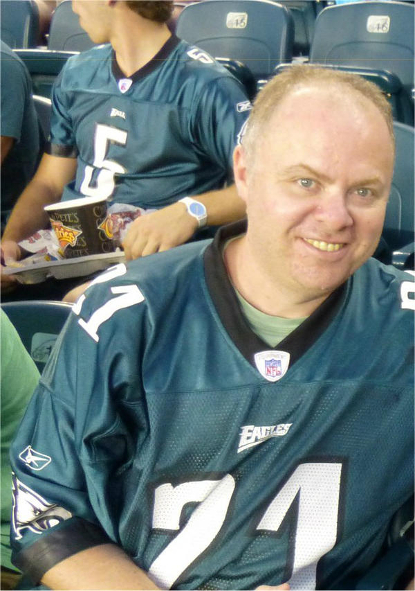 watching Eagles is like going to dentist: long + painfull. Pic is 2012 pre-season game, i.e. before the 'dentist visit'