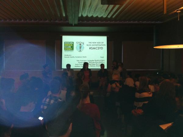 socialmediaclub's tweet photo. Photo from the Social Media Club Sydney event, compliments of @mumbrella. http://t.co/T9FpusWj #smcsyd