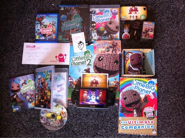 sam_was_here123's tweet photo. @LittleBigPlanet My LBP collection, including my signed-by-Mm copy of LBP and a phone case from my sister :D #SackCap http://t.co/xLnXzX3c