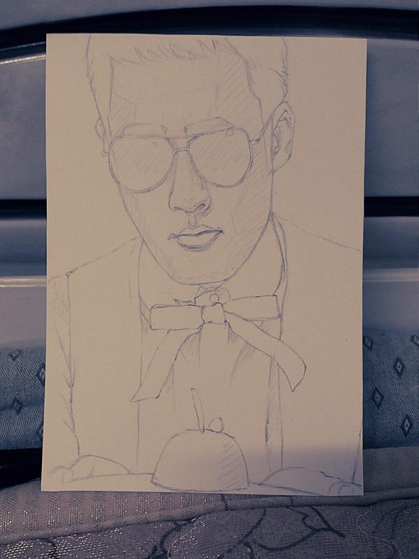 NoxG's tweet photo. HB심으로 그리니 착착붙는구나^^ 이제 예쁘게 채색하면되겠다!♥ http://t.co/y78zD4vQ