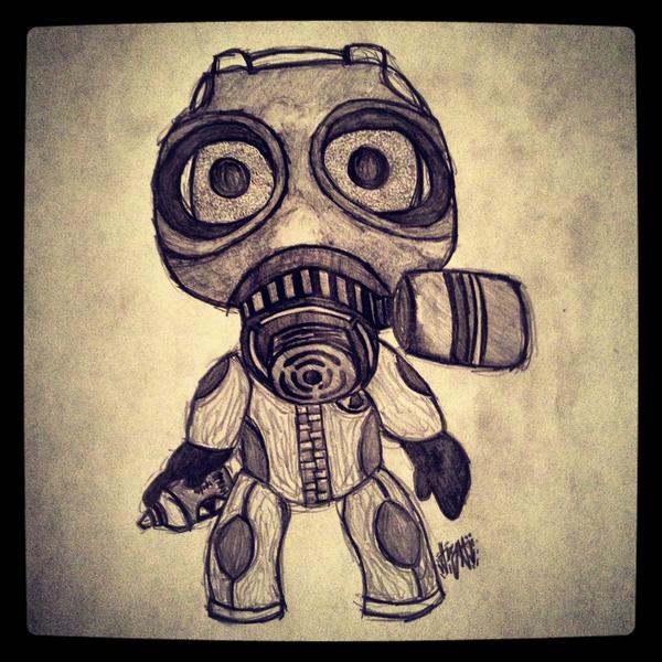 hk53223's tweet image. @LittleBigPlanet I have artwork to share with you guys! #SackCap #BugBlaster