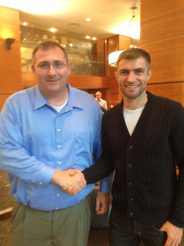 msasoccer1973's tweet photo. Great meeting with Aaron Hughes. He is returning to the Disney Soccer Academy in 2013

Awesome!!!!! http://t.co/KKuCZSYL