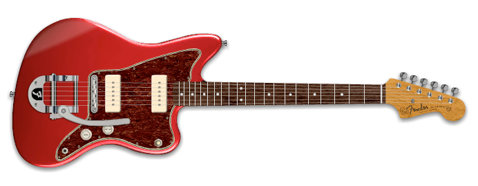 Fender jaguar sale blacktop p90