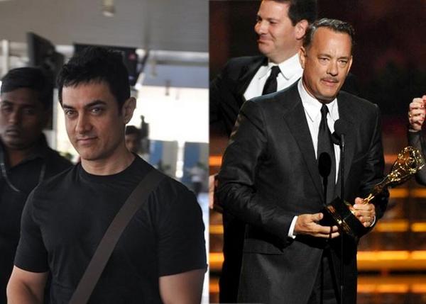 moviesndtv's tweet photo. I admire Aamir Khan's work for society: Tom Hanks http://t.co/Z0vMU618 http://t.co/E4BC0DMI