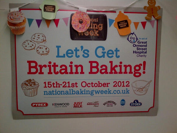 National bake week starts next week! All money raised goes to @GreatOrmondSt #gosh #nationalbakeweek